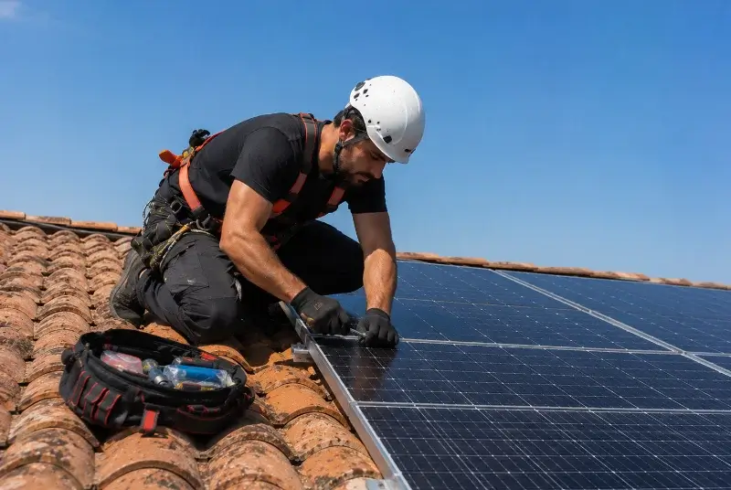 Maintenance et monitoring de panneaux solaires à Plélan-le-Grand